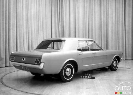 Prototype berline Ford Mustang